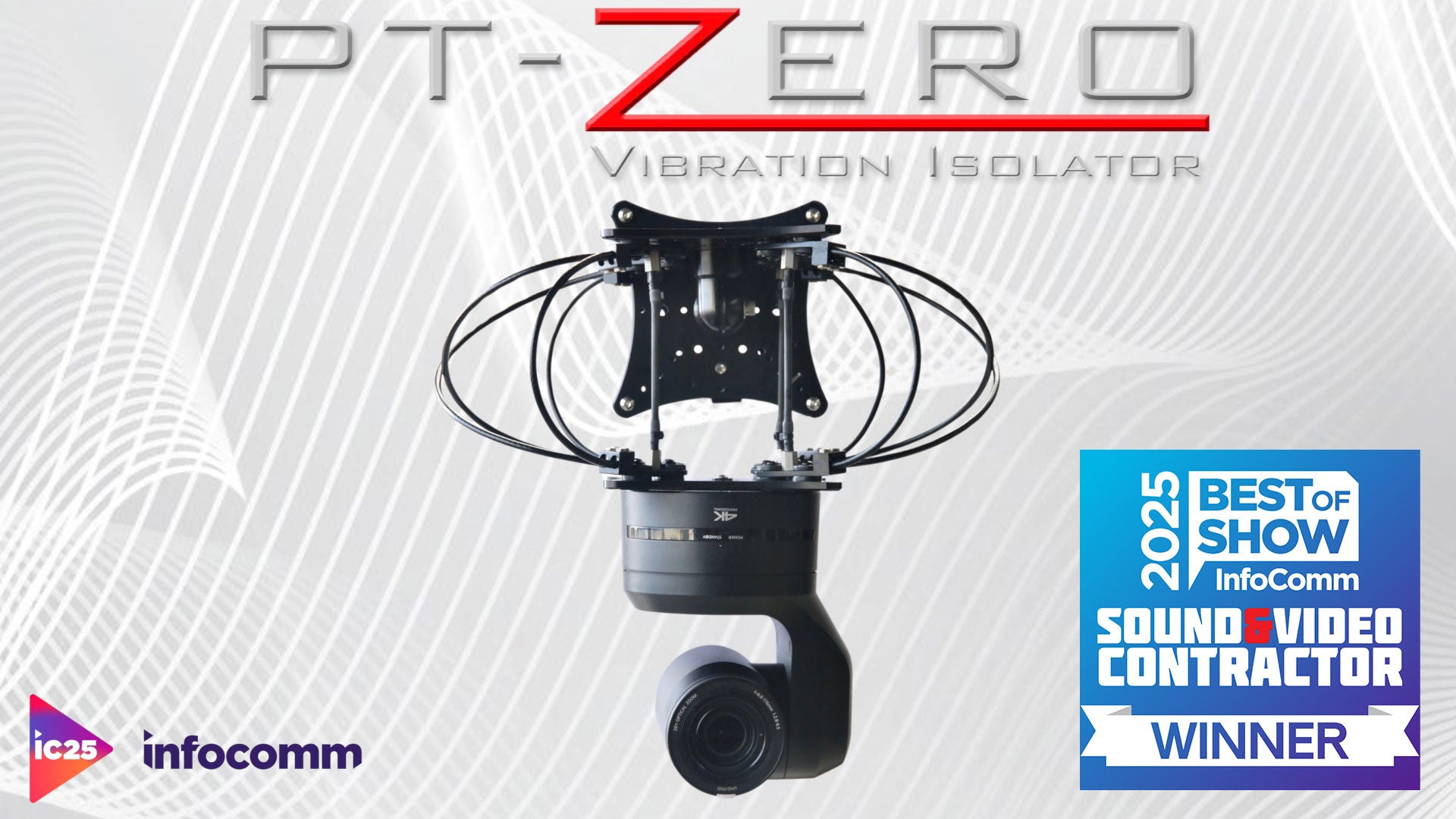 PT-Zero Wins "Best of Show" at Infocomm 2025.