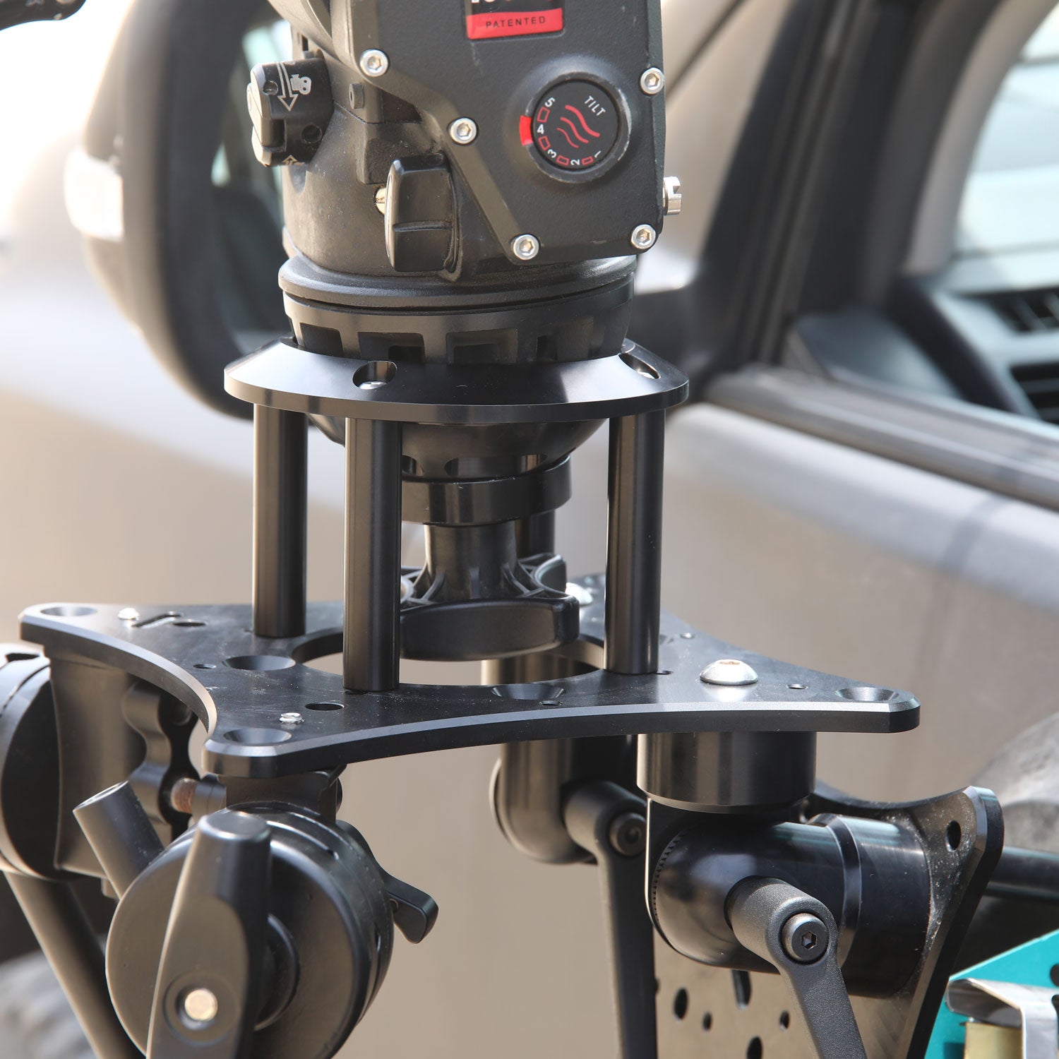 car mount camera riser