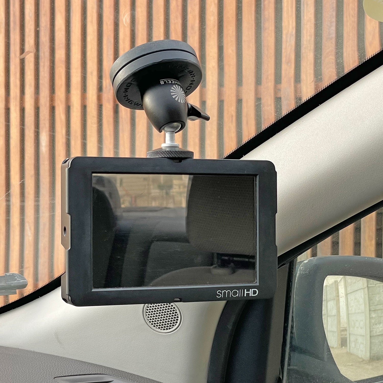 monitor windshield mount