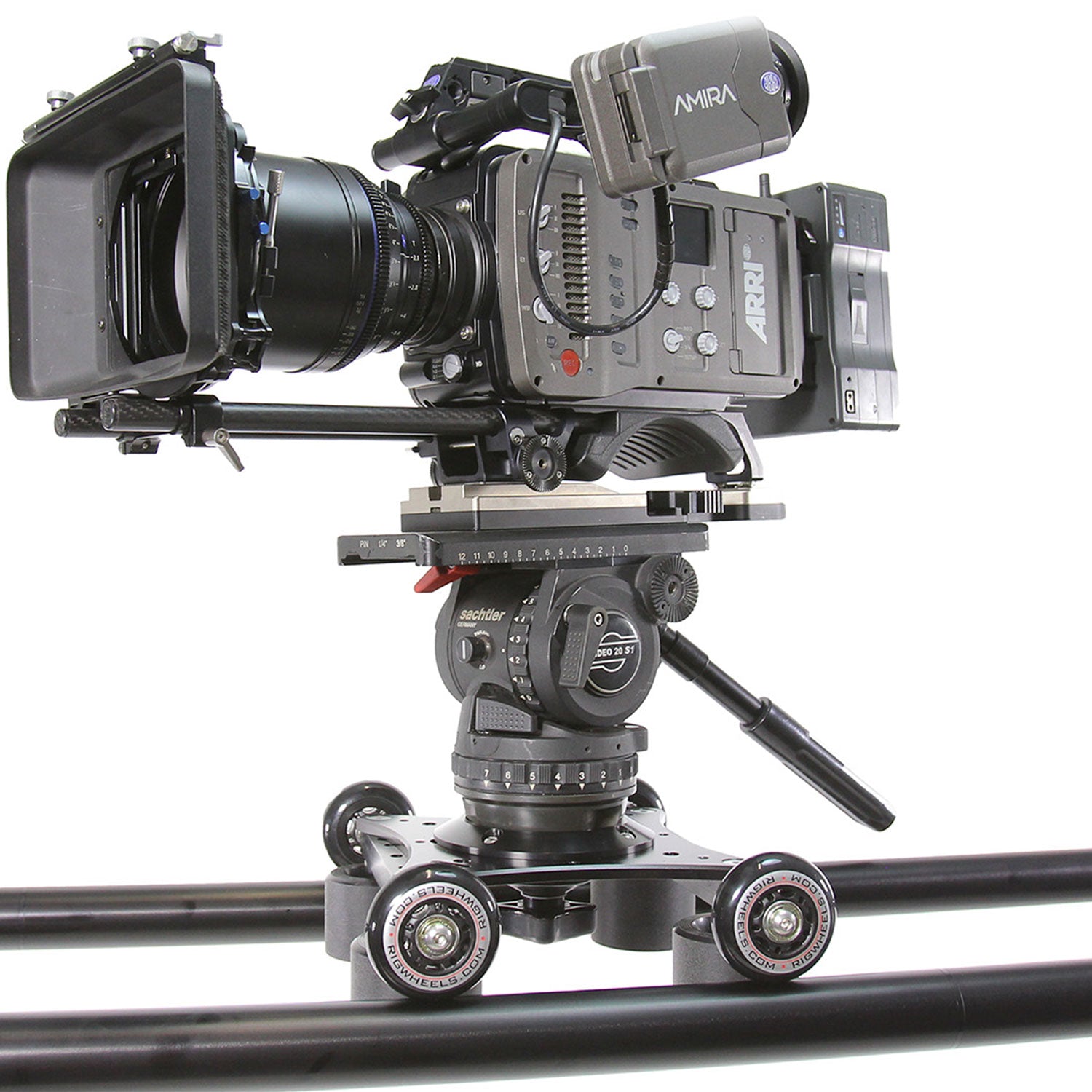 Load video: Passport 2 - Portable Camera Dolly With Track