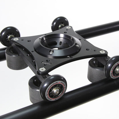 camera dolly for 100mm tripod head