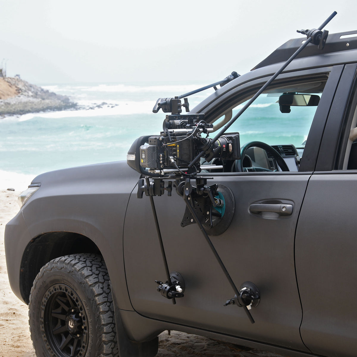 Camera Car Mount - The Kraken Complete Vehicle Rigging System - RigWheels