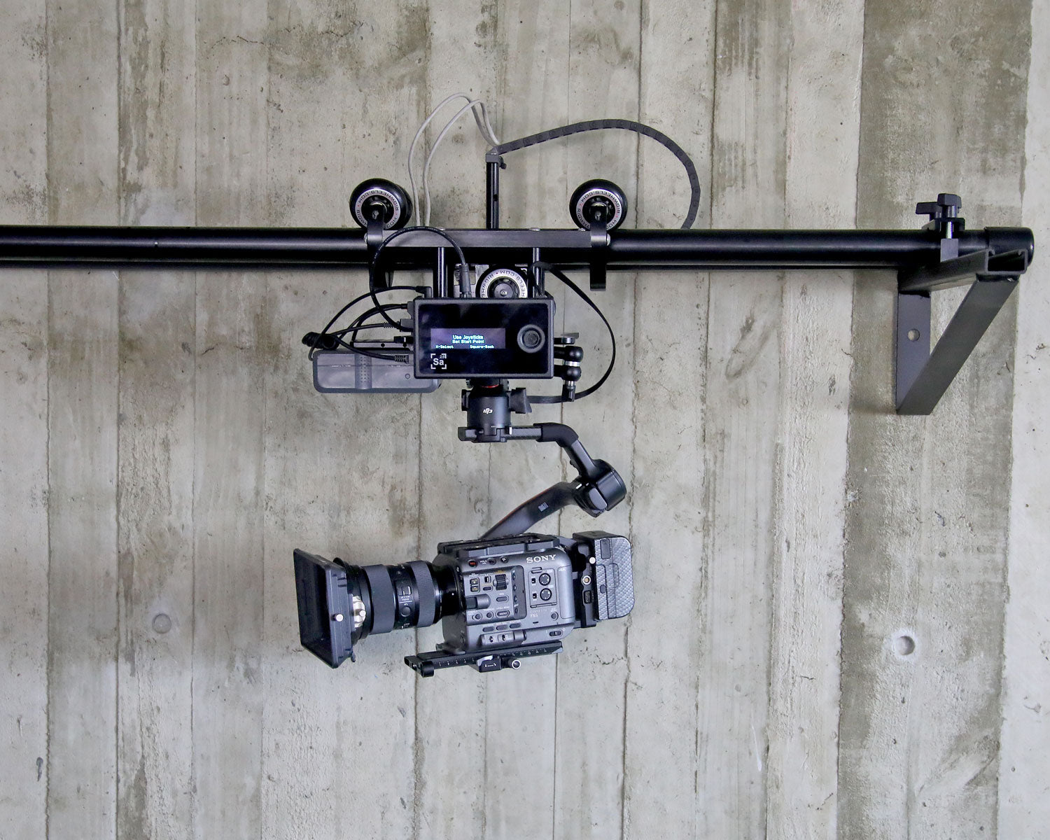 monorail cable management