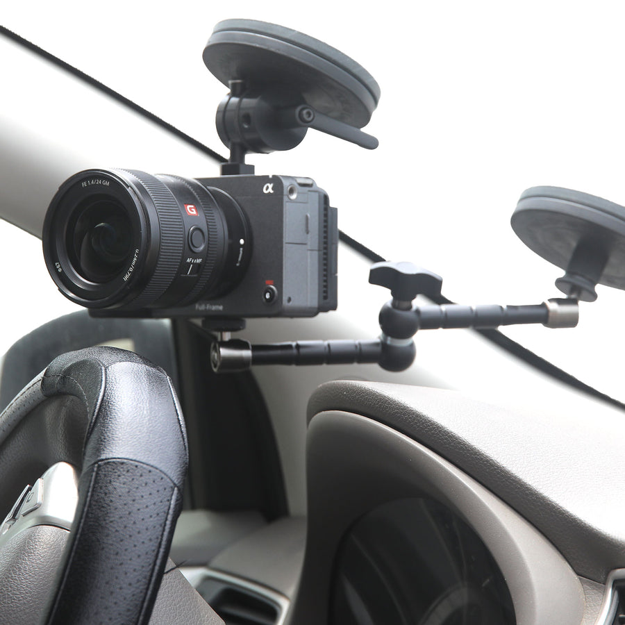 Windshield Camera Connector MAG-Tight Camera Windshield Mount for Filmmakers | RigWheels - RigWheels