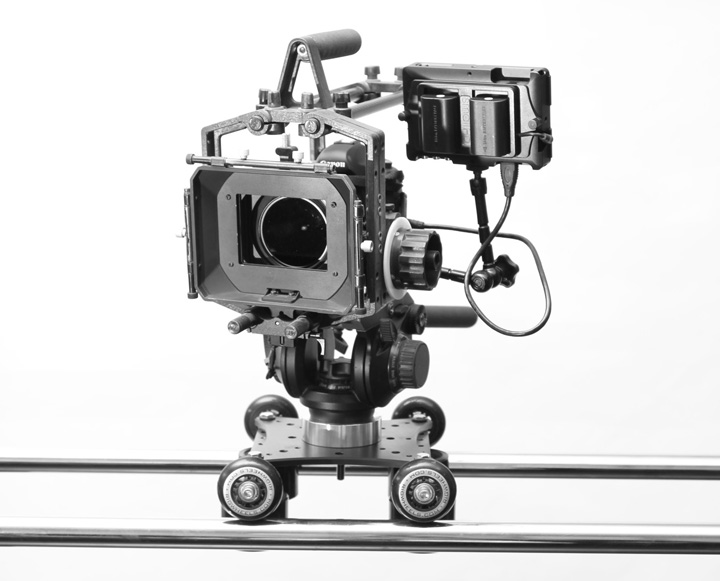 modern camera slider larger cameras