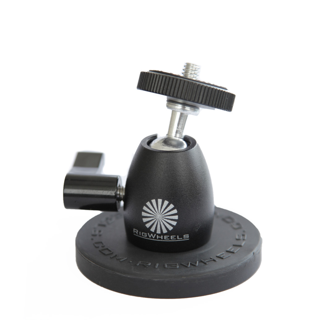Magnetic Camera Mounting Base with Mini Ball Head, Super Strong